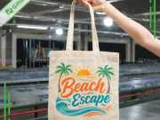 Túi Vải Canvas Đi Biển