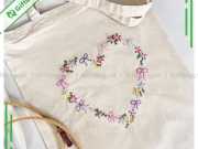 Túi Thêu Canvas