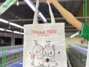 Túi Vải Canvas Trắng