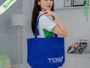 Túi Vải Canvas Xanh