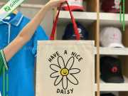 Túi Vải Hoa Cúc