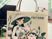 Túi Vải Đay Quà Tặng Du Lịch