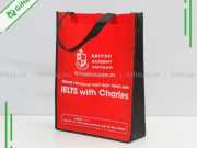 Túi Vải Không Dệt Trung Tâm Tiếng Anh