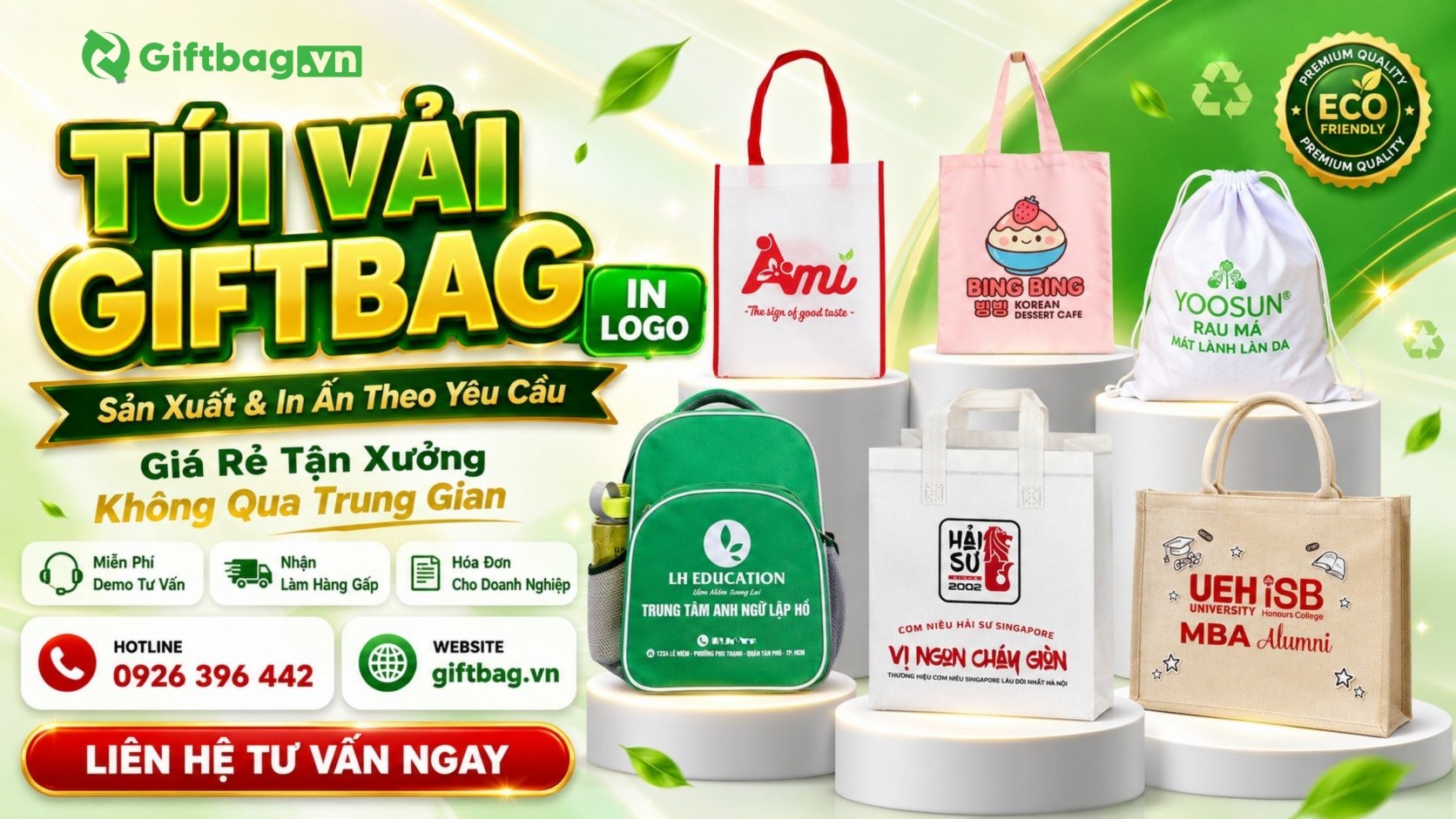 Xưởng may Giftbag