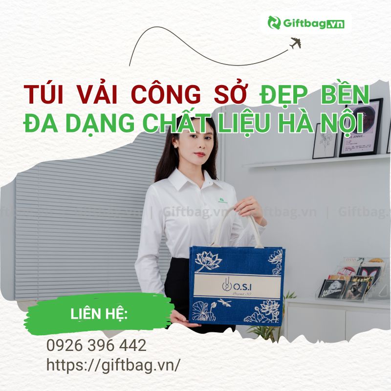 Túi Vải Công Sở Đẹp Bền Đa Dạng Chất Liệu Hà Nội