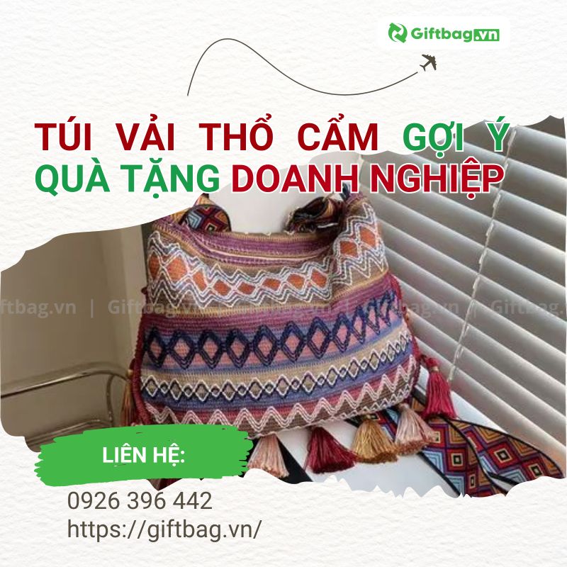 Túi Vải Thổ Cẩm Gợi Ý Quà Tặng Doanh Nghiệp