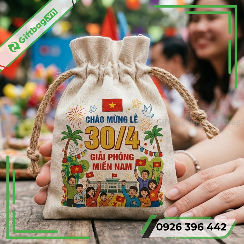 Túi Rút Vải Bố