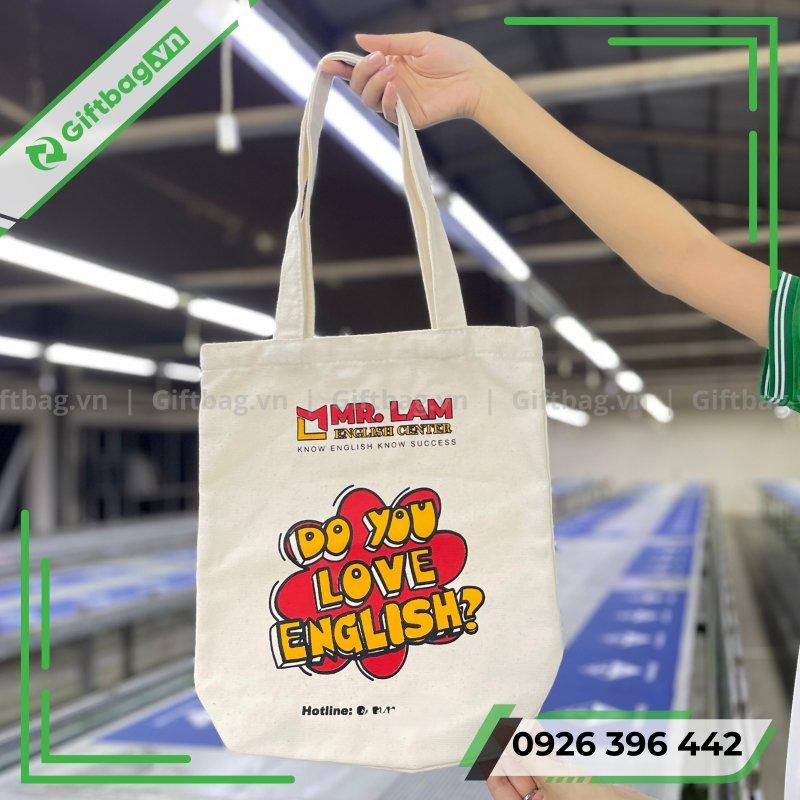 Túi Canvas Trung Tâm Anh Ngữ