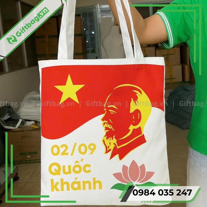 Túi Vải Canvas Quốc Khánh