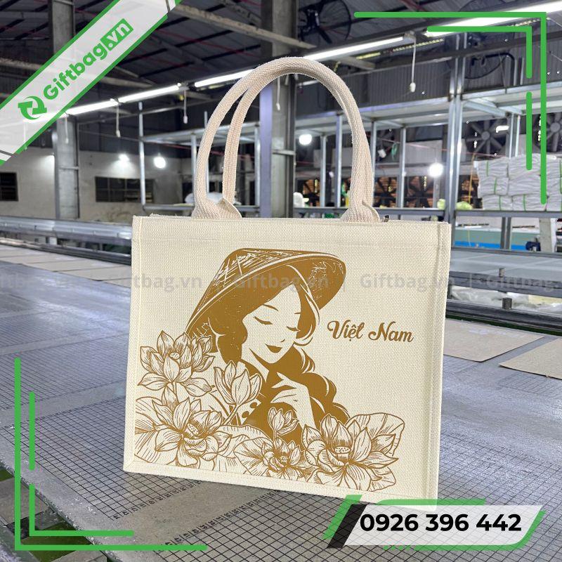 Túi Đay Phụ Nữ Việt Nam 20/10