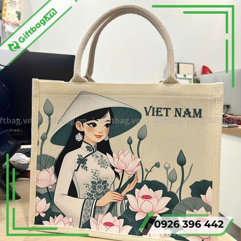 Túi Vải Đay Quà Tặng Du Lịch