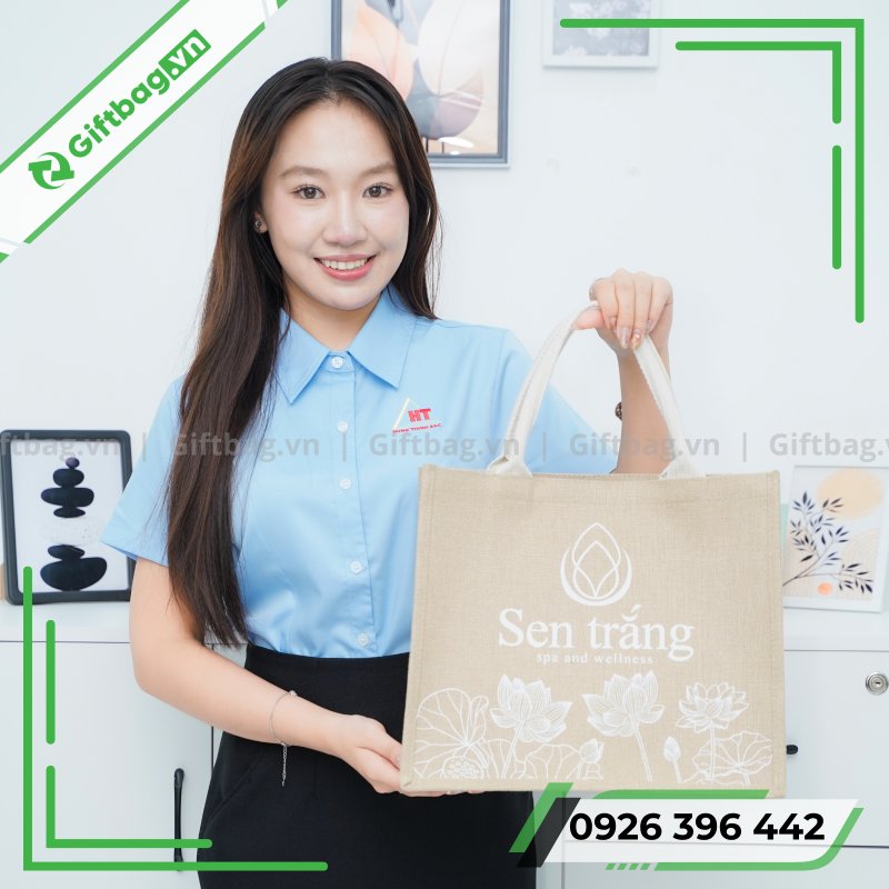 Túi Đay Linen Quà Tặng