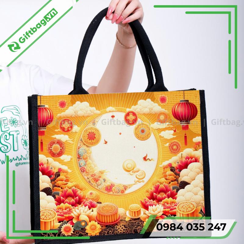 Túi Vải Đay Trung Thu