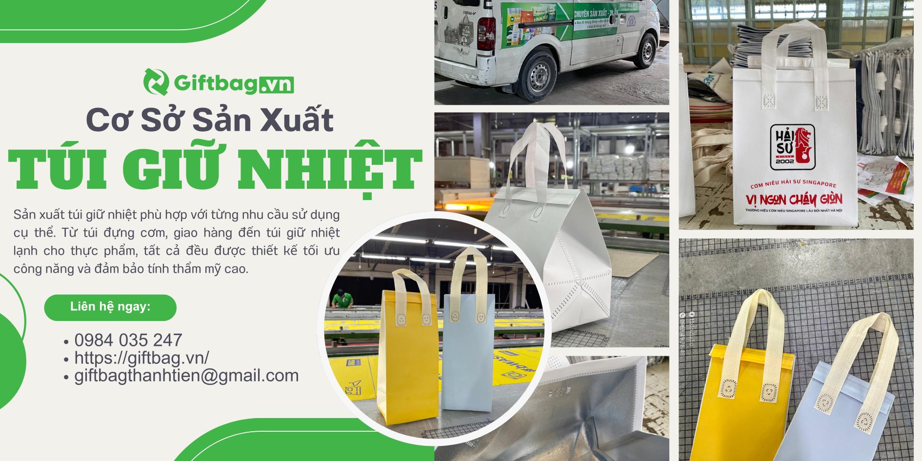 Xưởng May Túi Giữ Nhiệt Giá Rẻ Ở Hà Nội