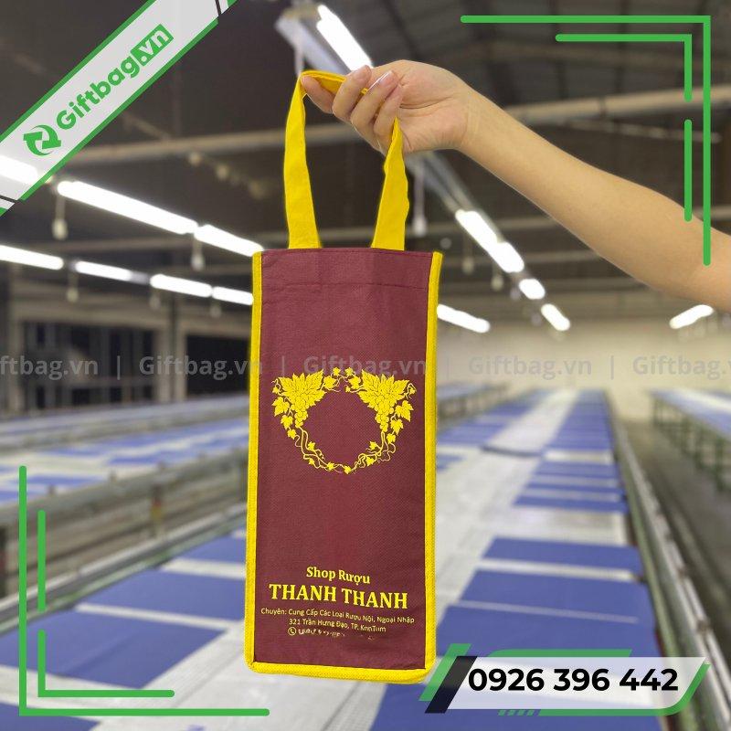 Túi Vải Không Dệt Đựng Rượu