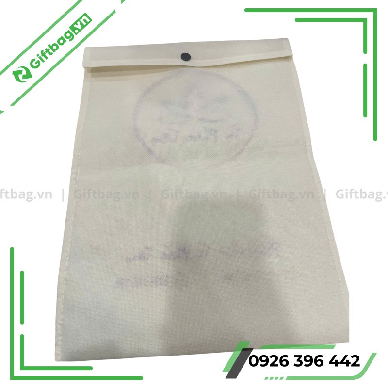 Túi Vải Không Dệt Nắp Gập